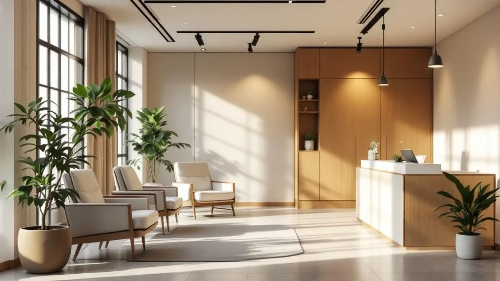 Interior of Heelex Wellness