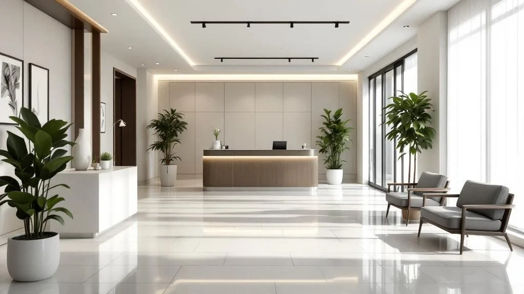 Interior of Beauty Essentials