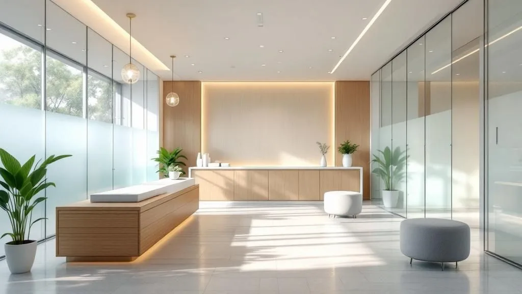 Interior of Quintessence Health and Wellness