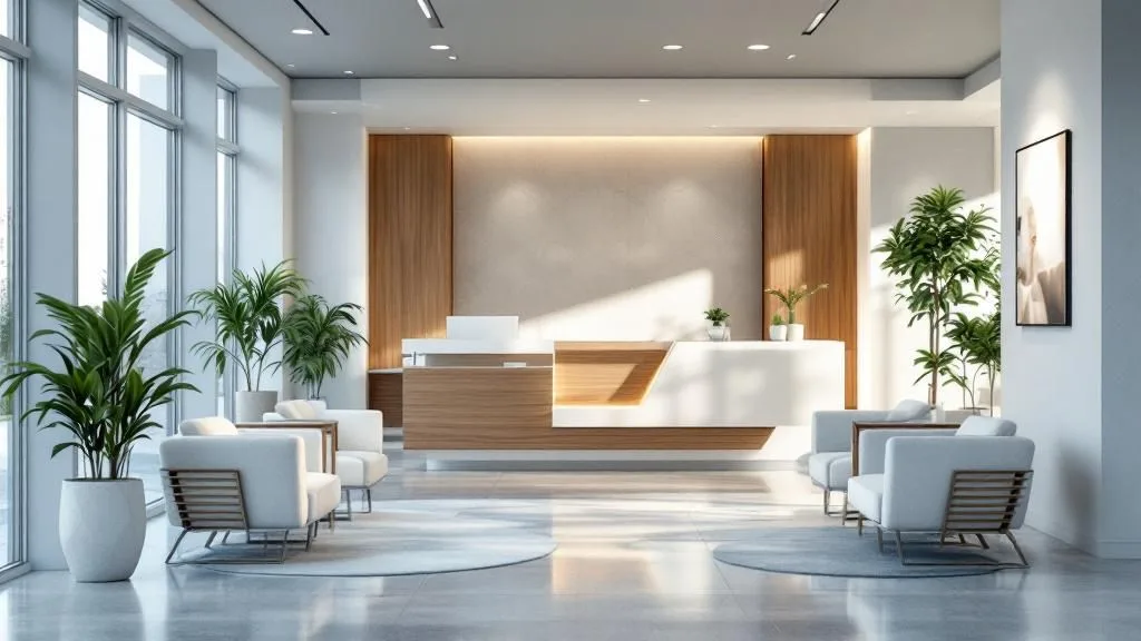 Interior of SLC Med Spa