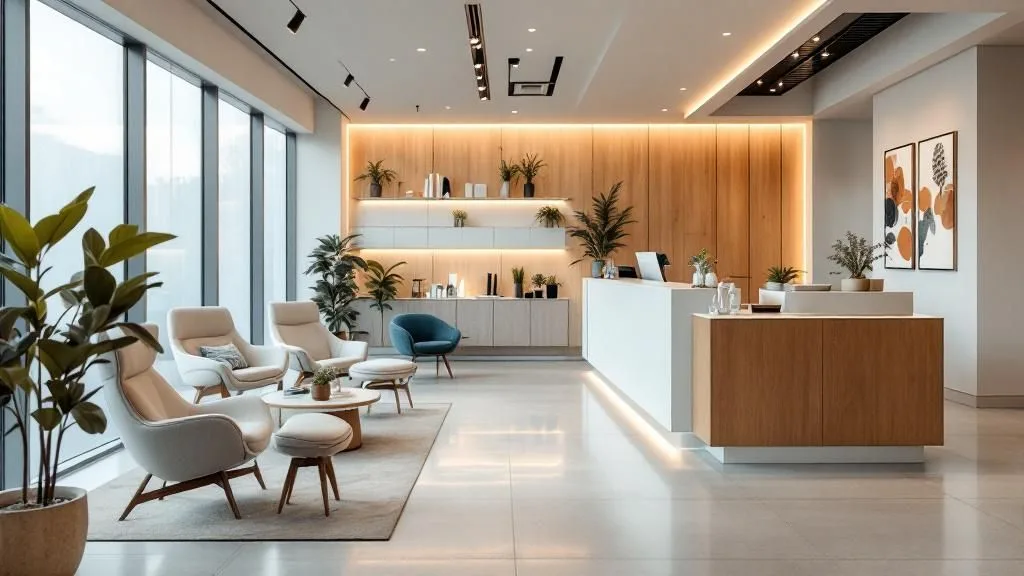 Interior of Optimal Health & Wellness Center