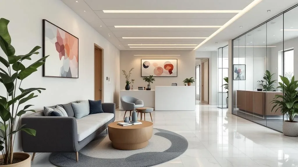 Interior of Transformations Aesthetics & Wellness Spa