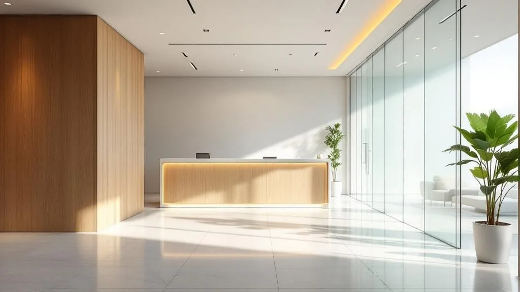 Interior of Aura Health & Aesthetics