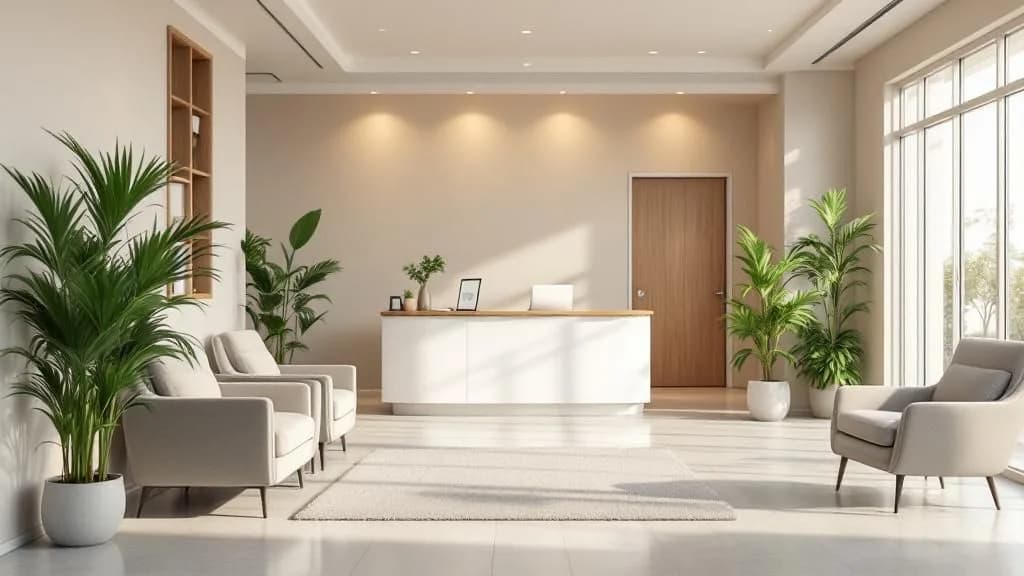 Interior of Korea Acupuncture and Herbal Clinic