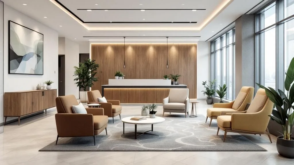 Interior of Serenity Rejuvenation Center