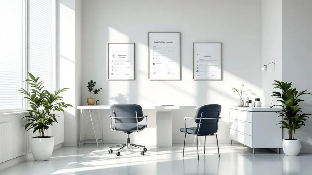 Interior of Living Waters Medical Center