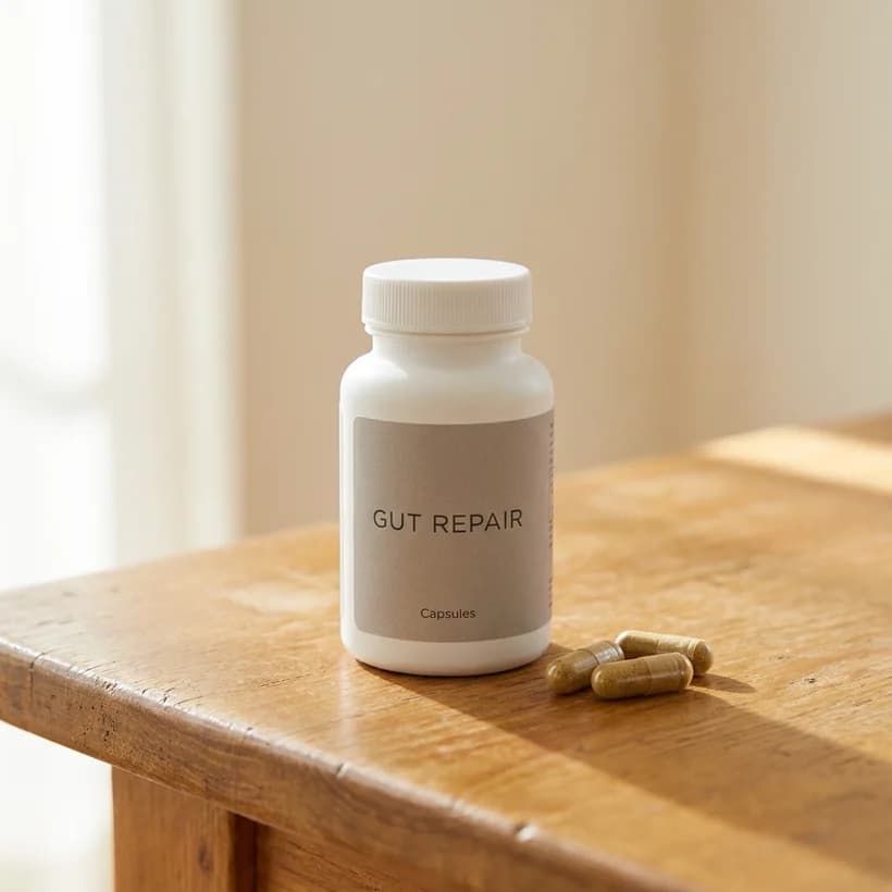 Gut Repair Blend (BPC-157 + KPV) Gut Health research profile visual summary