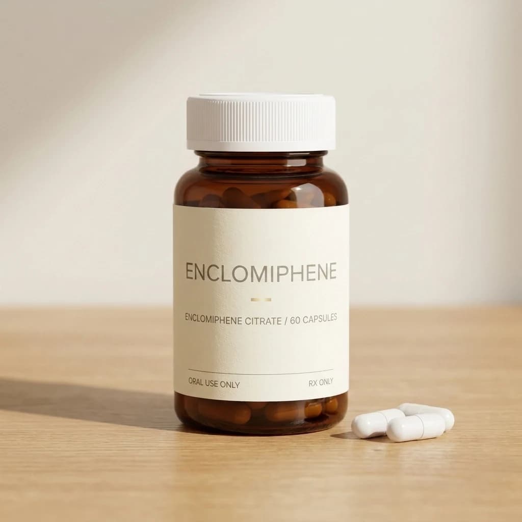 Enclomiphene Hormone Therapy research profile visual summary