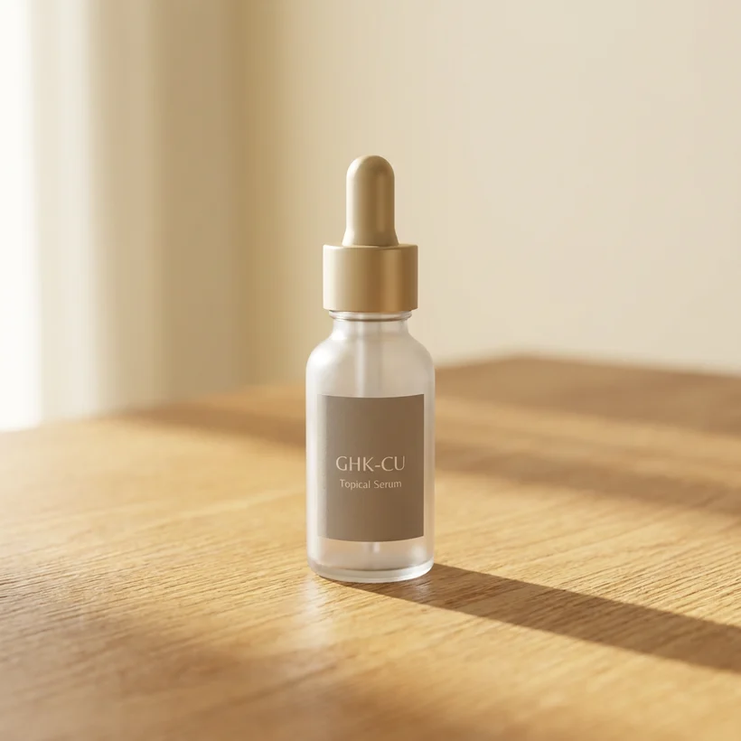 GHK-Cu Topical Serum Skin & Hair research profile visual summary