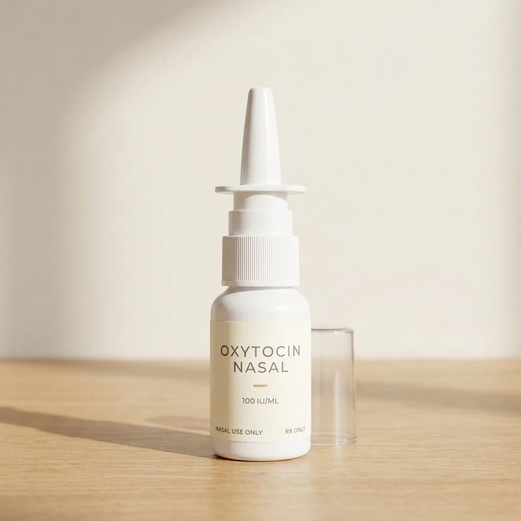 Oxytocin Nasal Spray Intimacy research profile visual summary