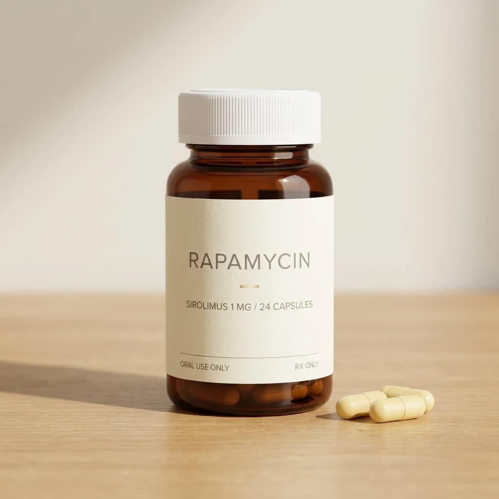 Rapamycin Longevity research profile visual summary