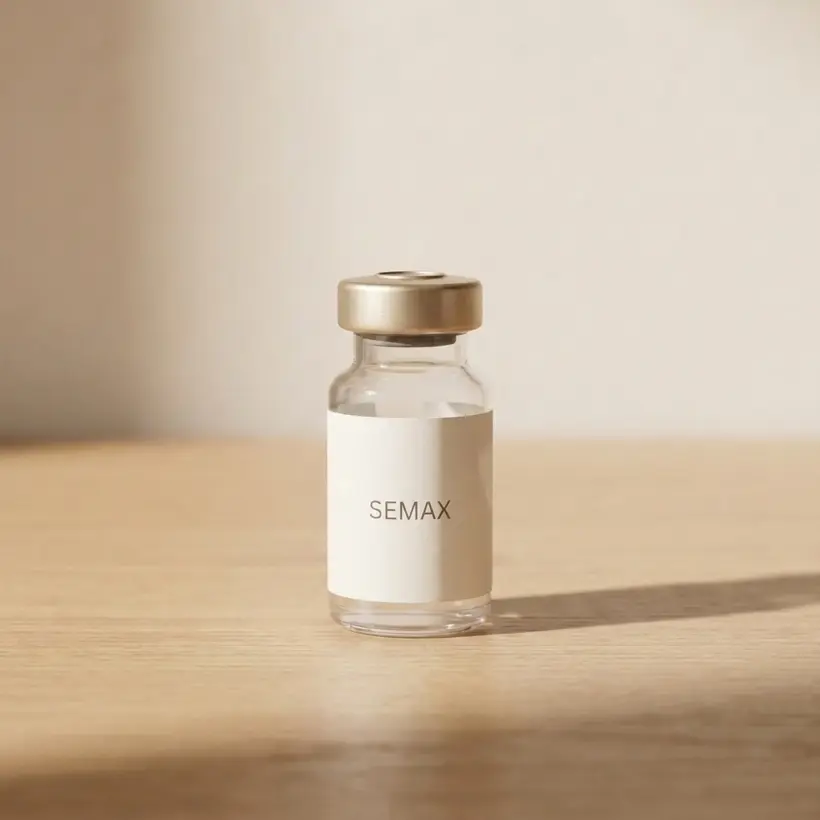 Semax Nasal Spray Cognitive Enhancement research profile visual summary