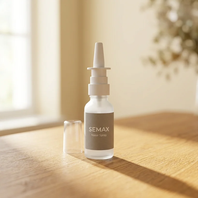 Semax Nasal Spray Cognitive Enhancement research profile visual summary