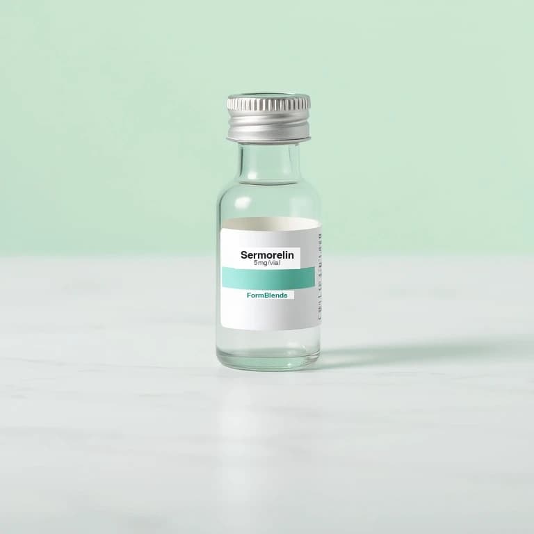 Sermorelin Growth & Performance research profile visual summary