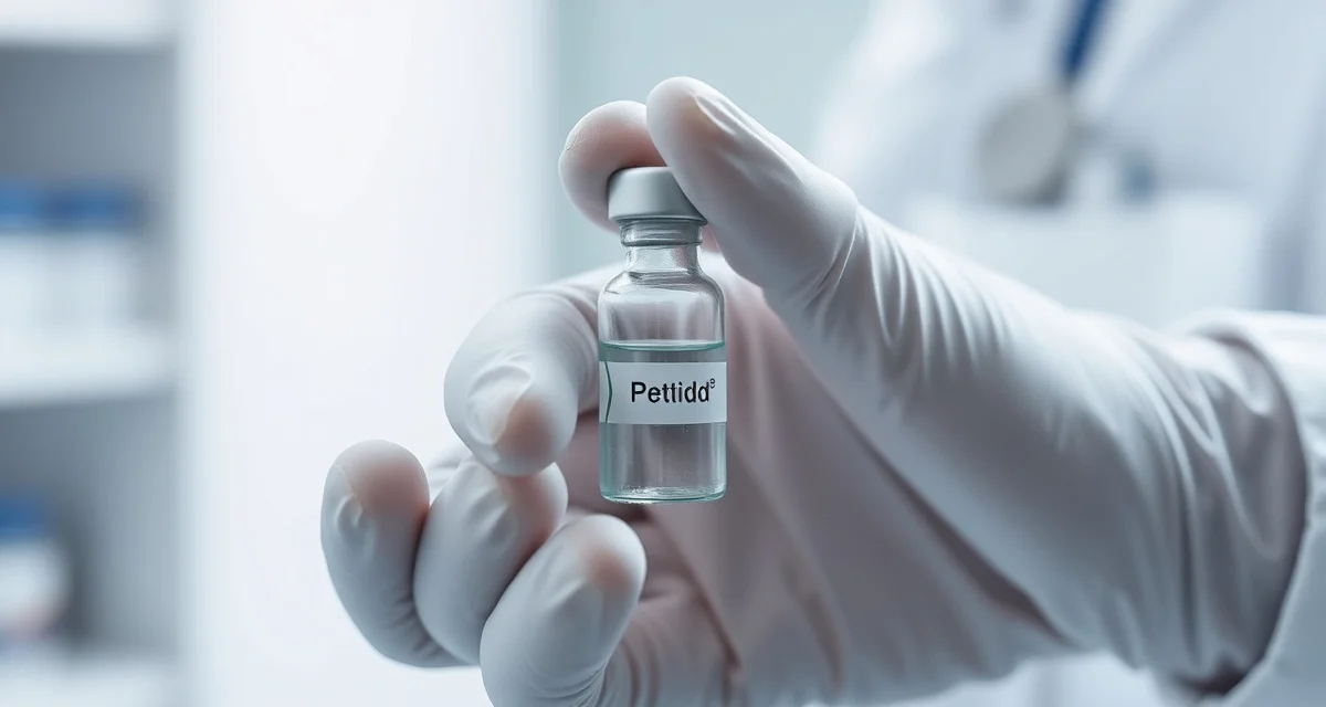 Hair follicle growth mechanism with peptide therapy Illustration of hair follicle showing how CJC-1295 and Ipamorelin peptides stimulate IGF-1 for hair growth through growth hormone activation