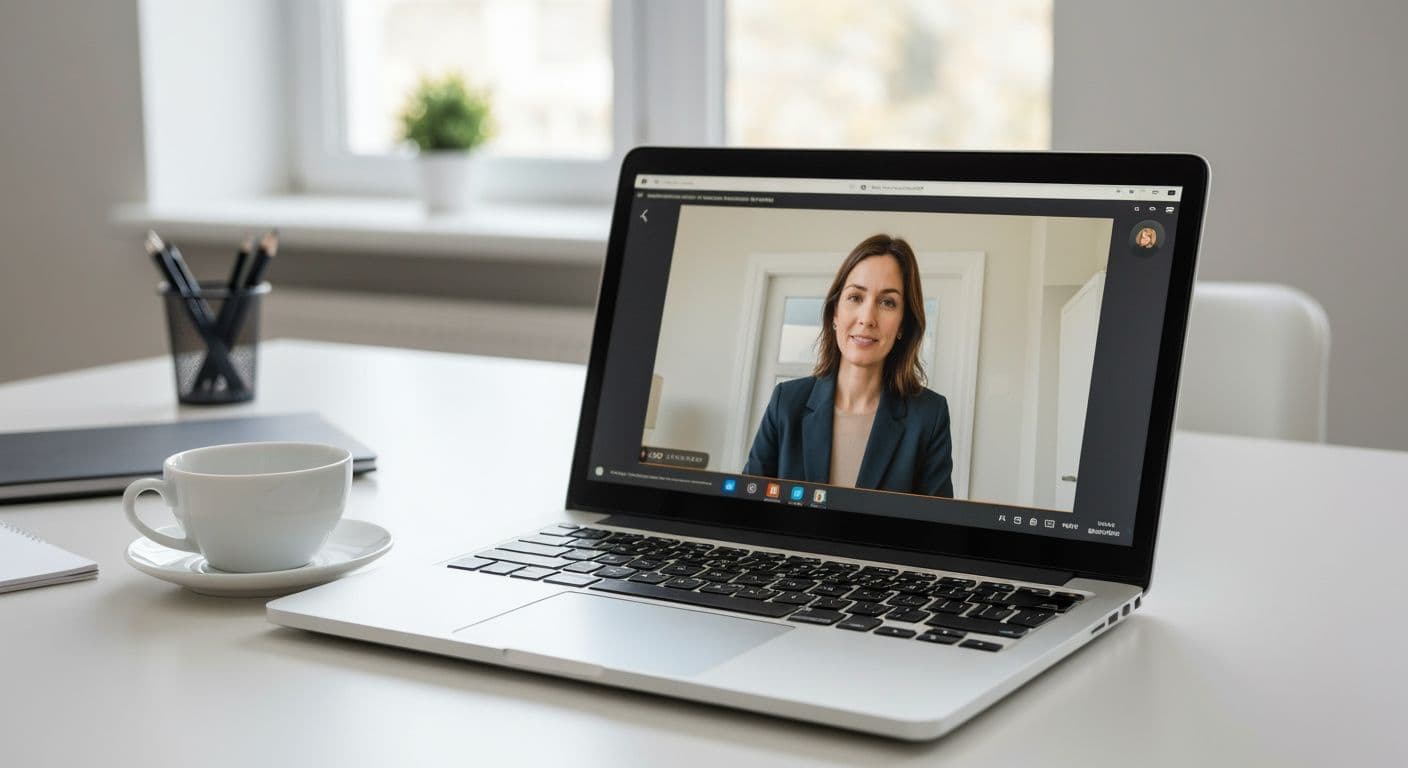 Telehealth hormone optimization consultation in Dallas Woman consulting with physician via telehealth for hormone optimization in Dallas, Texas from home