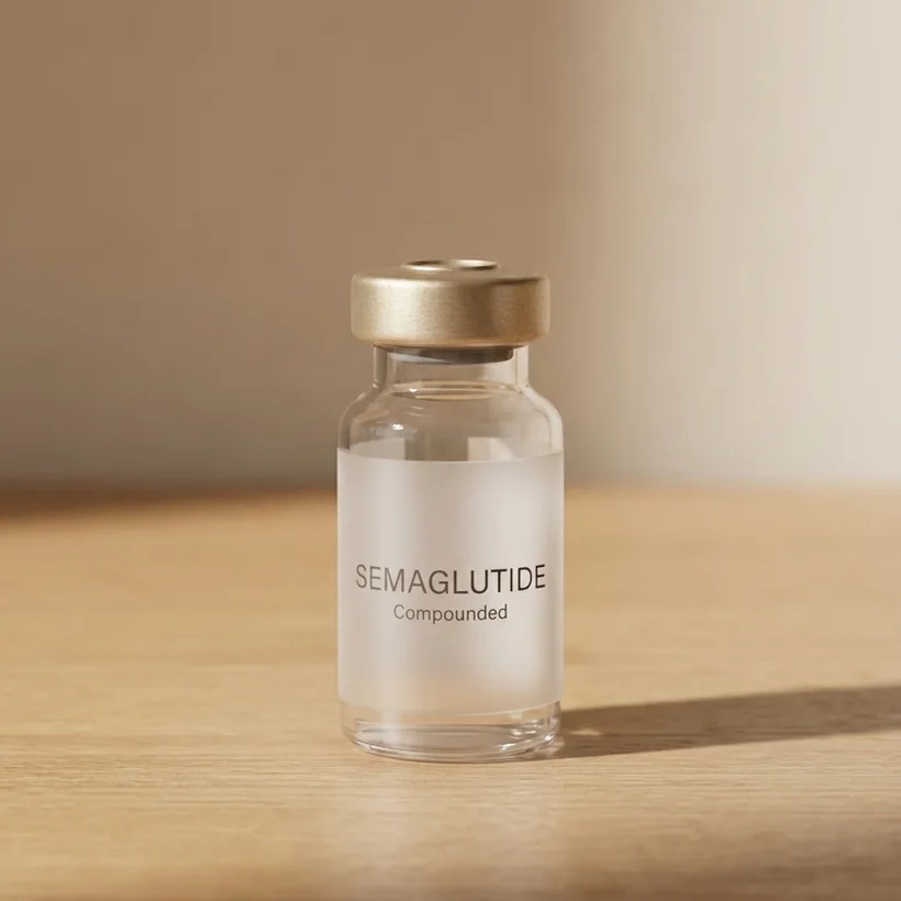 Compounded Semaglutide GLP-1 Weight Loss program visual summary