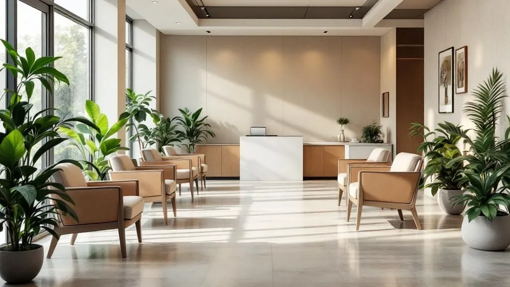 Interior of Eden Health Alaska