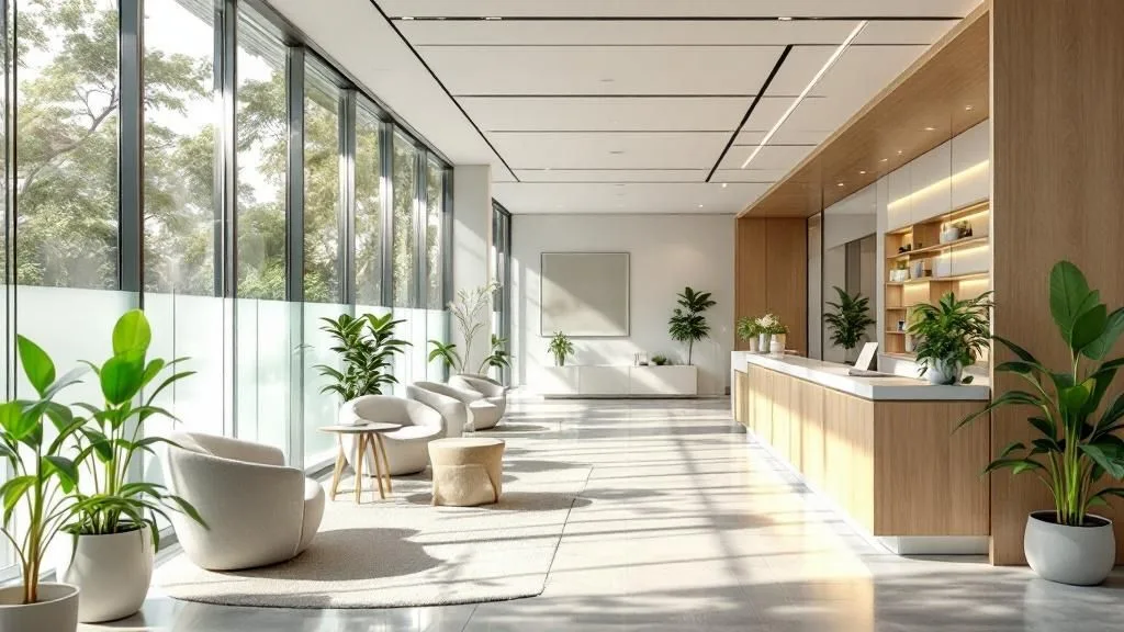 Interior of Pause Pain & Wellness