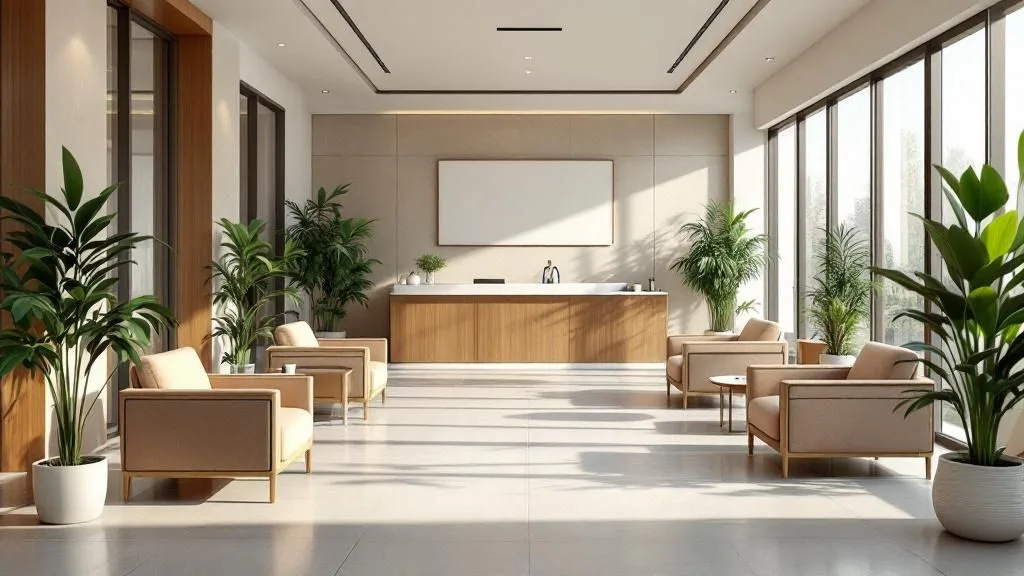 Interior of Excel Health