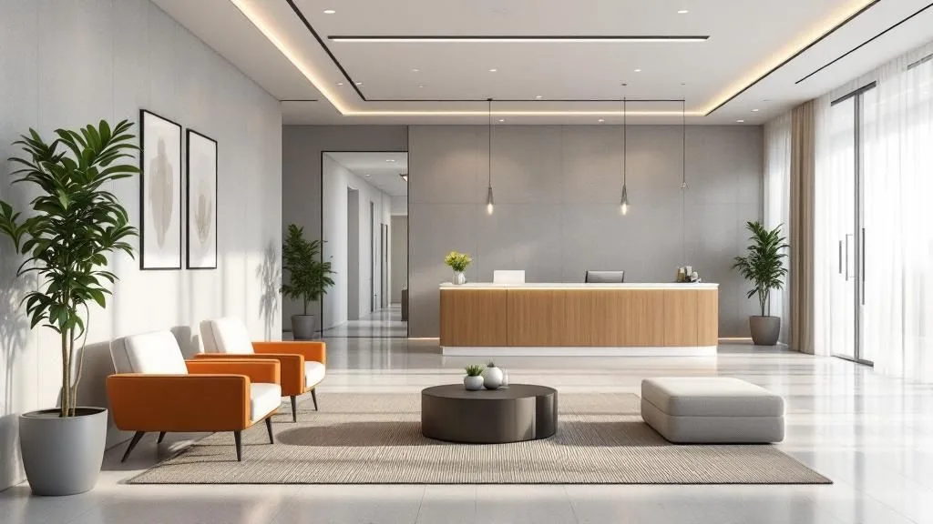 Interior of Empower Aesthetics and Wellness