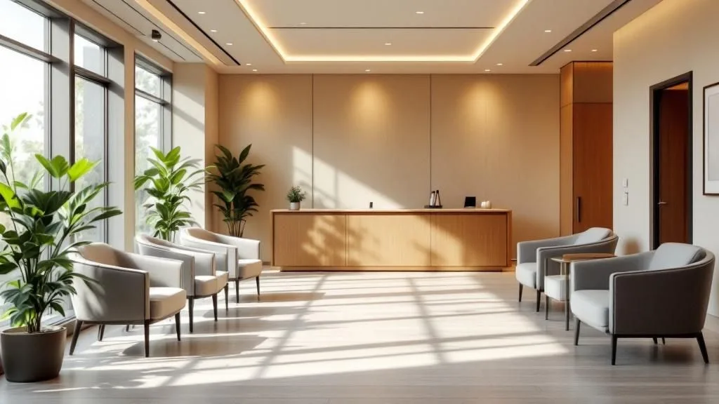 Interior of Carmichael Medical Clinic