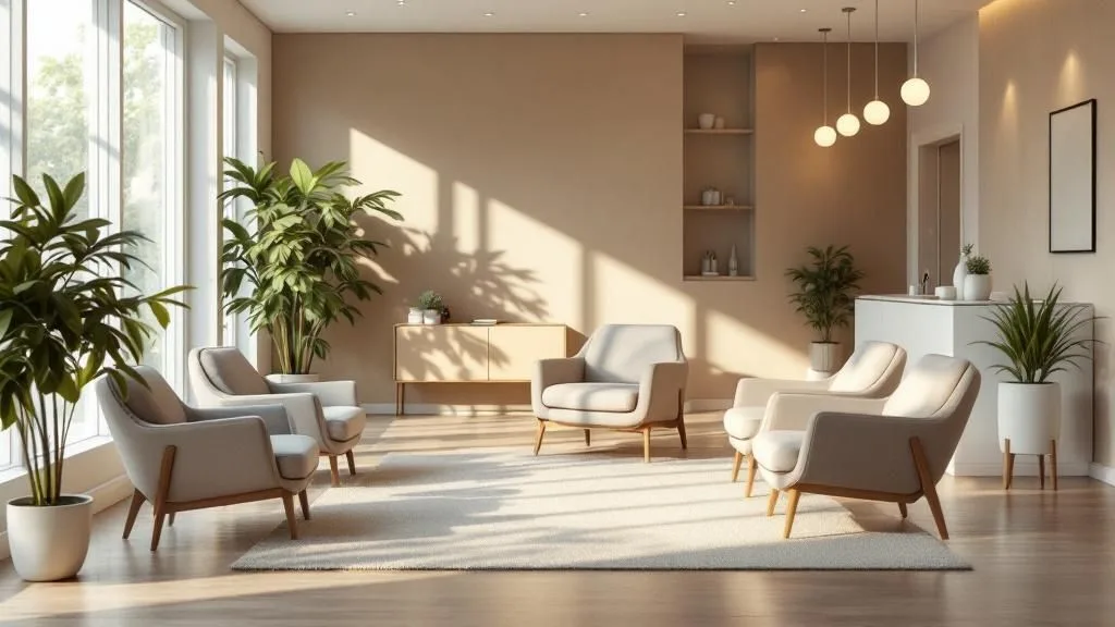 Interior of KOI Wellbeing