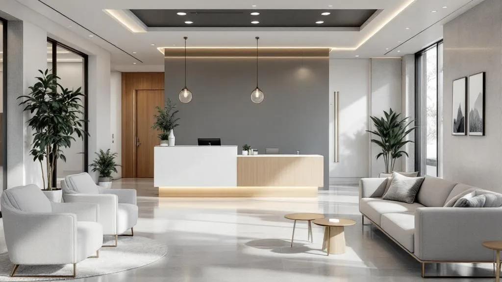 Interior of C & S Health Center