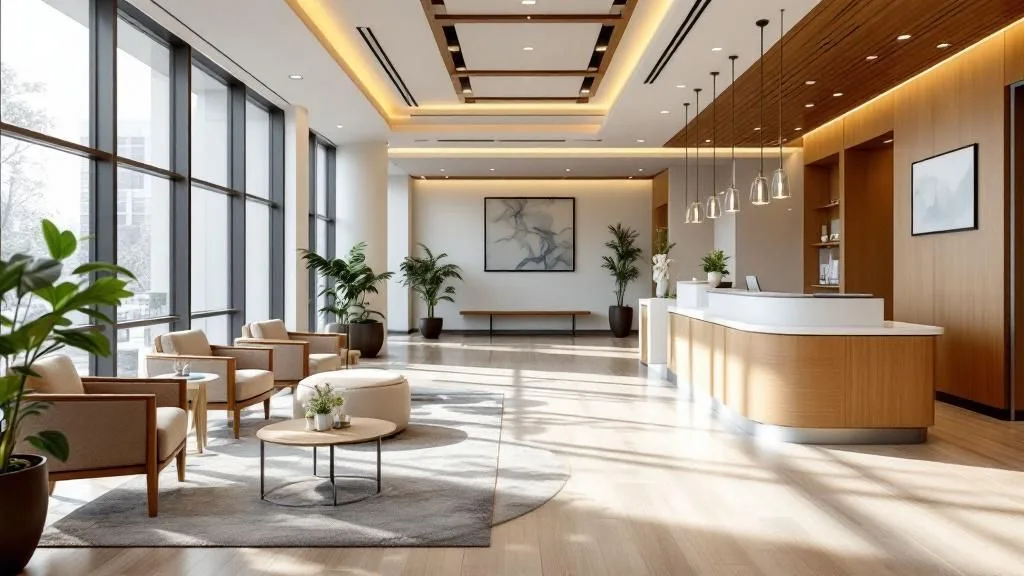 Interior of IV lounge