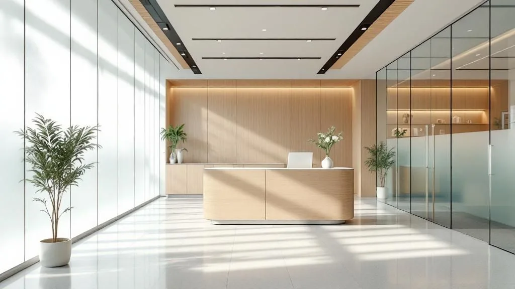 Interior of Modern Med Centers