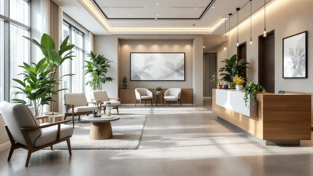 Interior of The Pain Healing Center