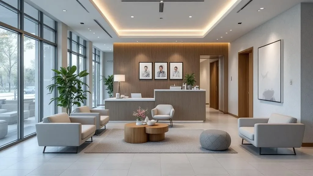 Interior of Progressive Medical Center