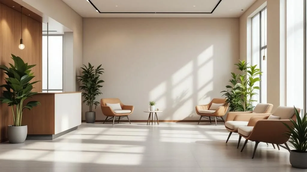 Interior of Posh Health and Wellness