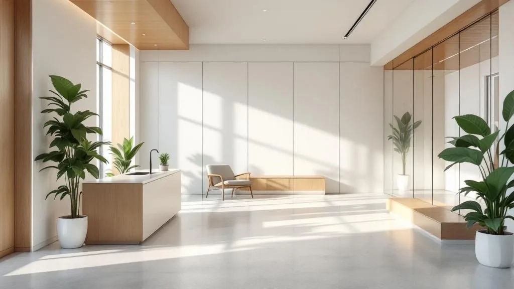 Interior of Qua Wellness and Med Spa