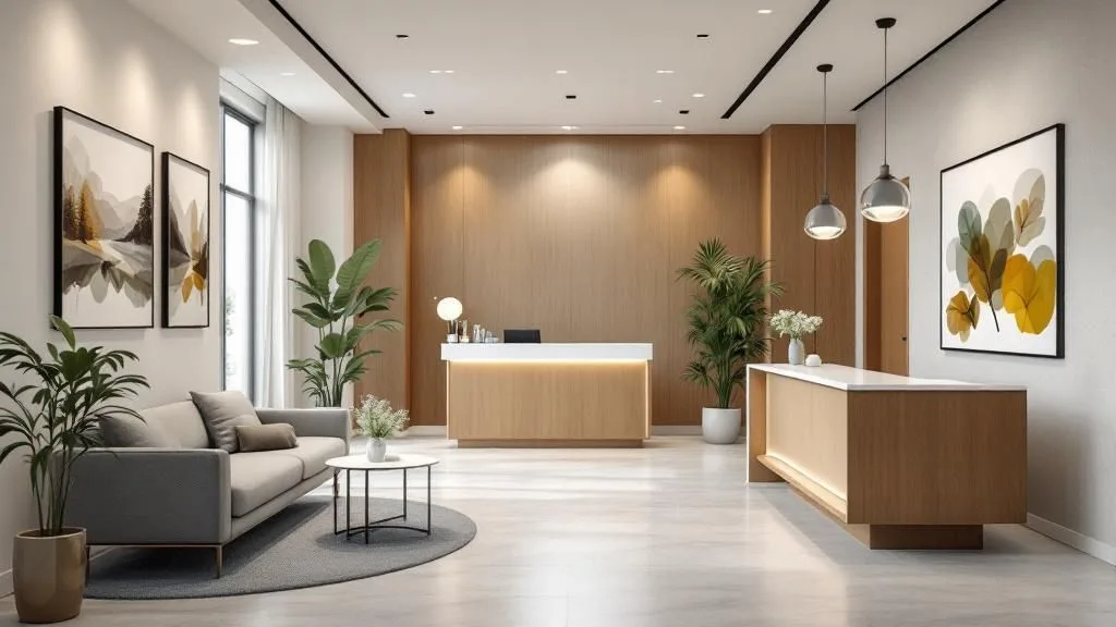 Interior of Tone & Texture Aesthetics and Wellness