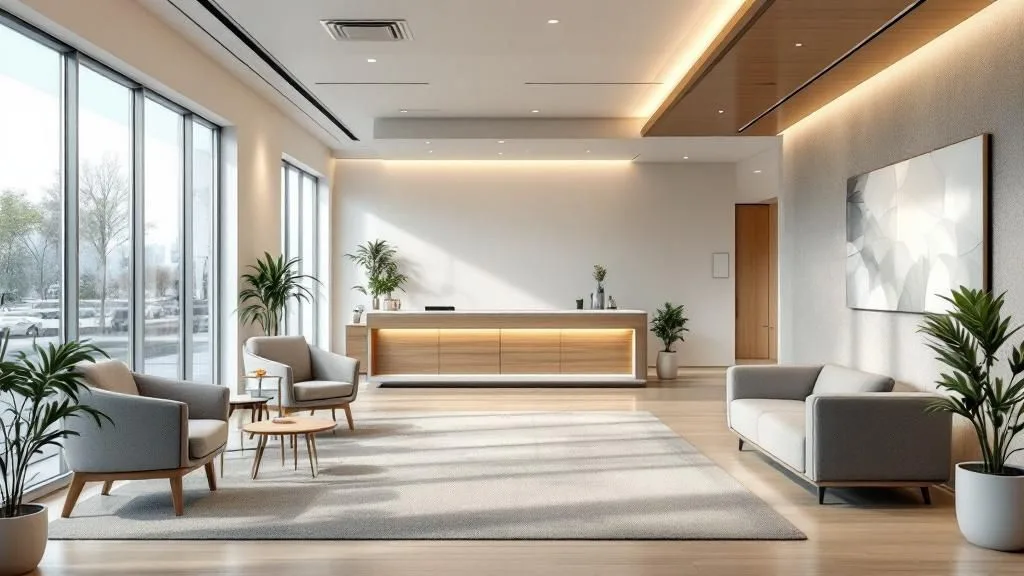 Interior of 4esthetics Lounge