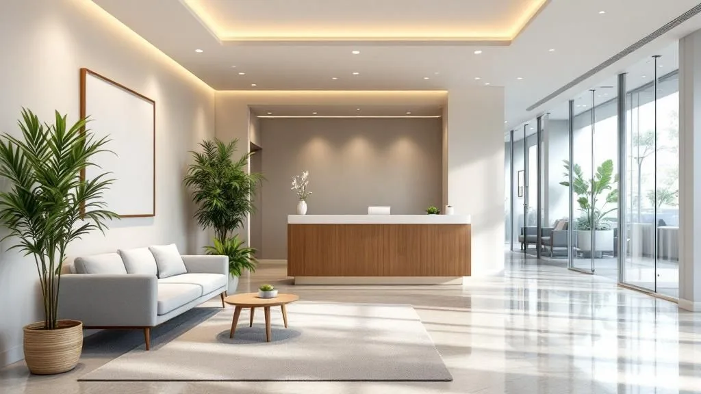 Interior of 28 Days Wellness
