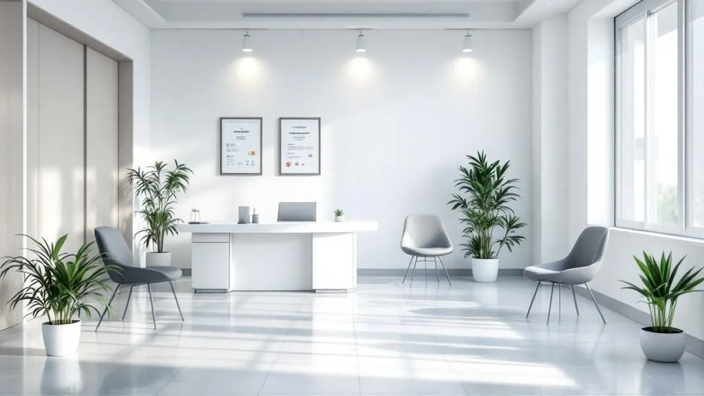 Interior of Beauty Drips Wellness