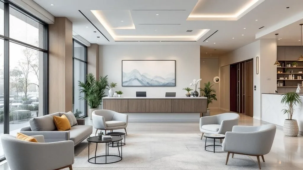Interior of Luminis Health Primary Care
