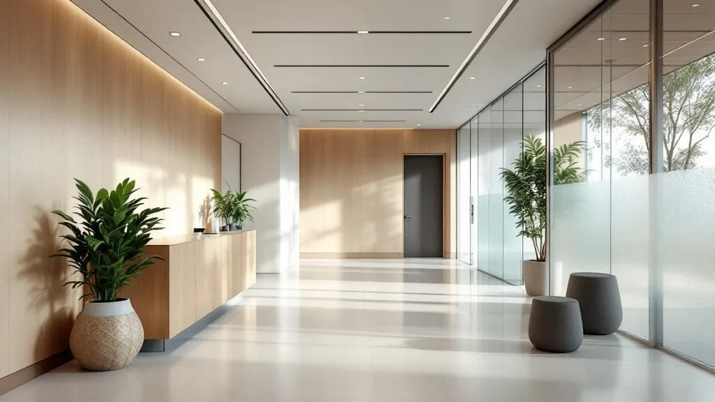 Interior of CryoTone Spa