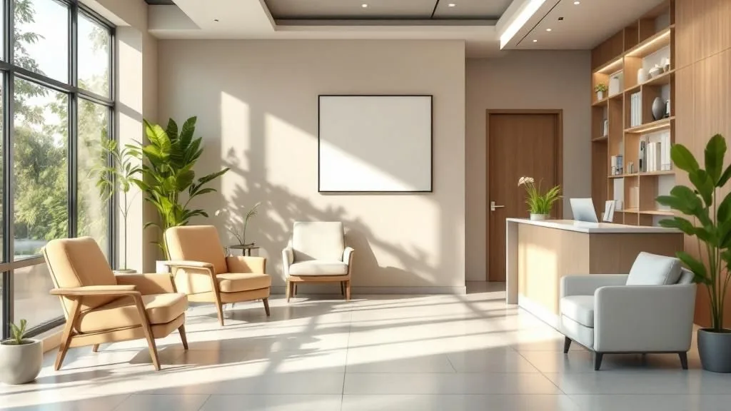 Interior of CUR Wellness Clinic