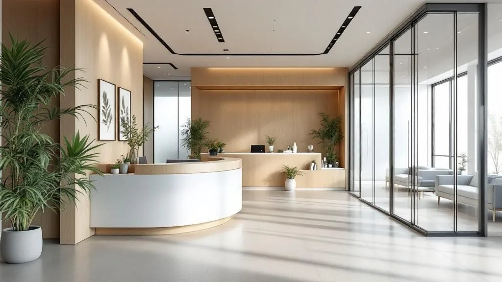 Interior of LÜM Health Studio
