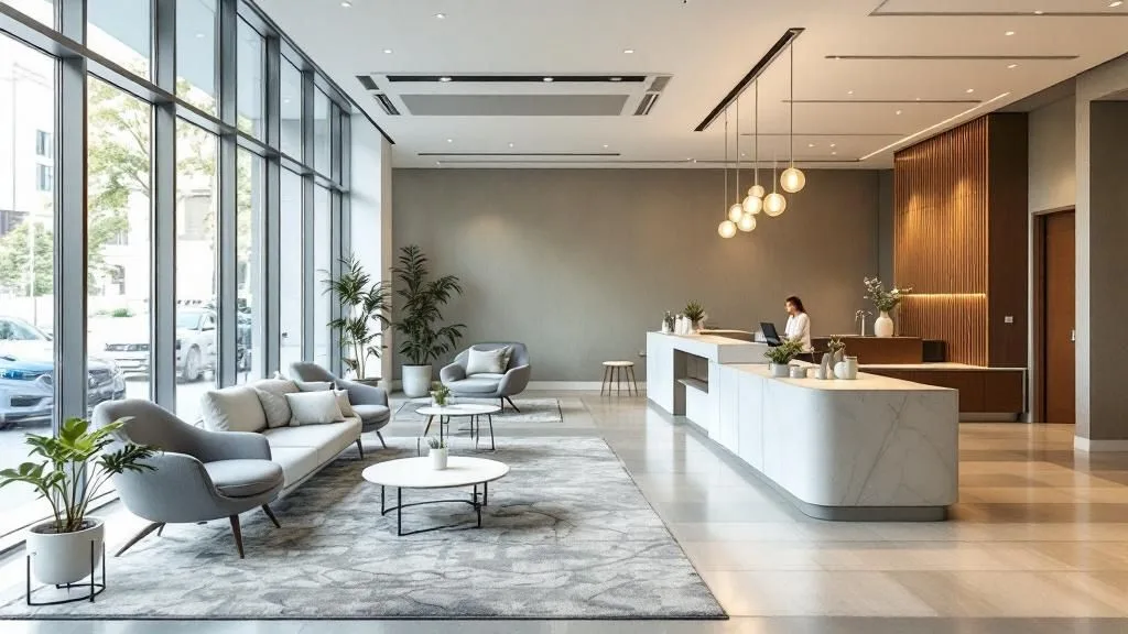 Interior of Yes Wellness Studio
