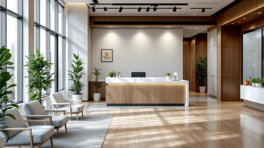 Interior of Optimum Health and Wellness