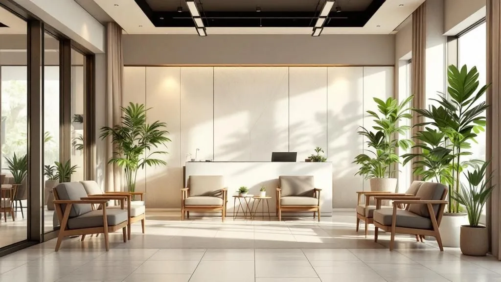 Interior of Blue Sky MD