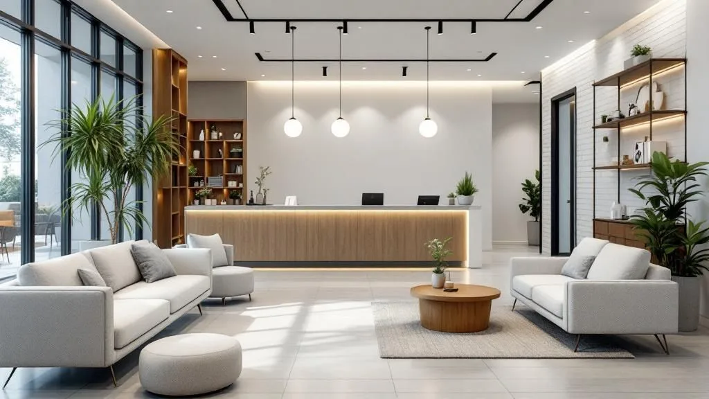 Interior of Peak Health Center