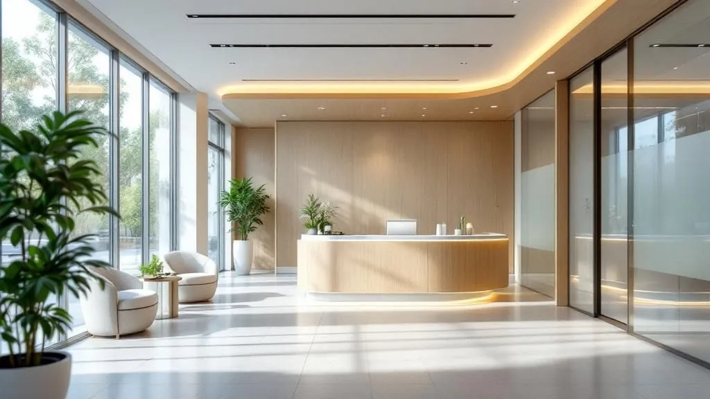 Interior of Wellness District