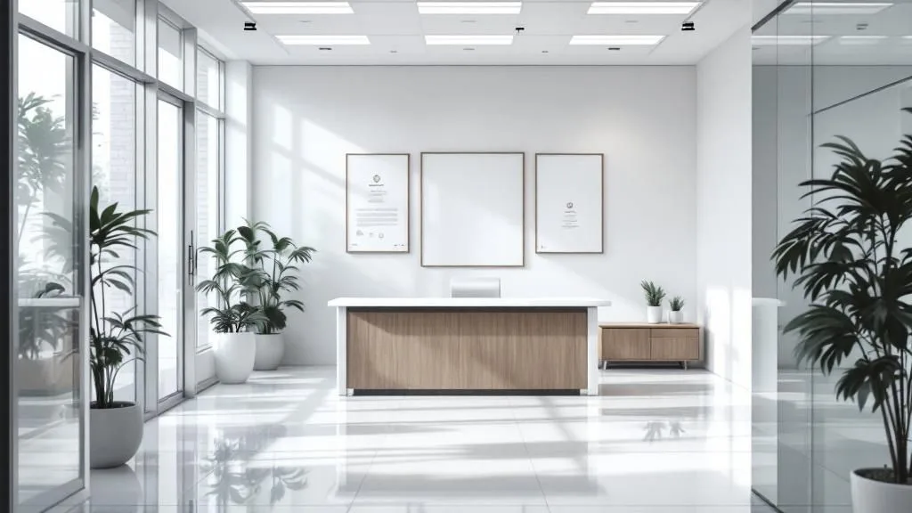 Interior of Omaha Health Clinic