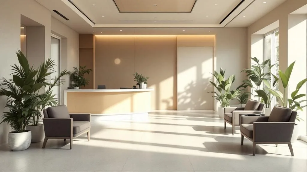 Interior of Alpine Wellness