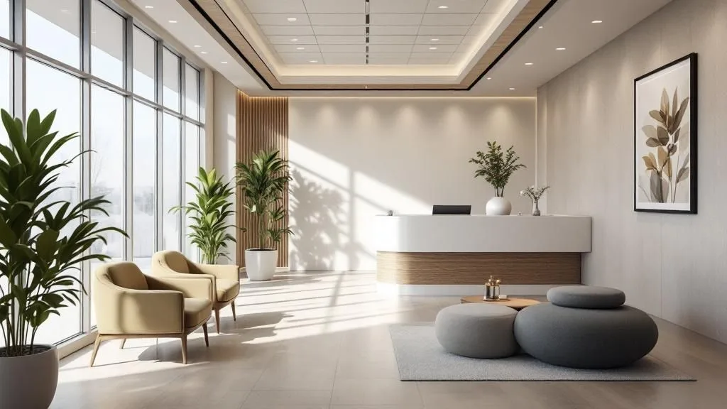 Interior of LIV Wellness